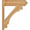 Ekena Millwork Merced Rough Sawn Arts and Crafts Outlooker, Western Red Cedar, 8"W x 28"D x 32"H OUT08X28X32MRC03RWR - alternate 3